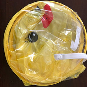 Poncho impermeable de pato amarillo Cosplay Divertido Lluvia