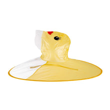 Cargar imagen en el visor de la galería, Poncho impermeable de pato amarillo Cosplay Divertido Lluvia
