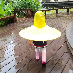 Yellow Duck Raincoat  Poncho Cosplay  Funny Rain