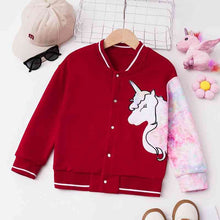 Load image into Gallery viewer, Unicorn Graphic Long Sleeve Jacket
