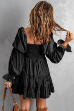 Load image into Gallery viewer, Smocked Off-Shoulder Tiered Mini Dress
