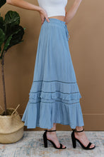 Load image into Gallery viewer, Doe &amp; Rae First Sight Tiered Maxi Skirt
