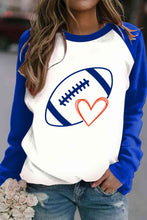 Load image into Gallery viewer, Ball Graphic Round Neck Sweatshirt
