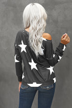 Cargar imagen en el visor de la galería, Sudadera de manga larga con estampado de estrellas
