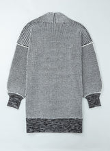 Load image into Gallery viewer, Heathered Open Front Longline Cardigan
