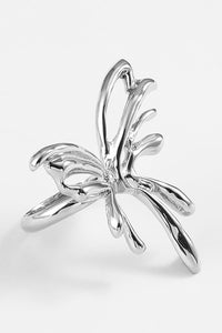 Anillo de mariposa de aleación de zinc