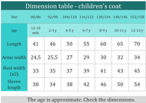 Abrigo de punto para niños, chaqueta de otoño.