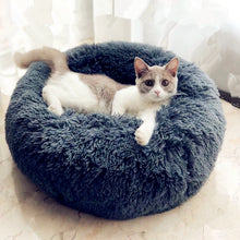 Cargar imagen en el visor de la galería, Round Cat Beds Sleeping Sofas 80cm
