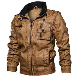 Velvet Leather Collar Jackets