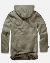 Load image into Gallery viewer, Men&#39;s Heavy Winter Flag Parka Coat-Black
