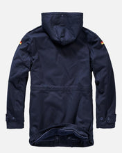 Load image into Gallery viewer, Men&#39;s Heavy Winter Flag Parka Coat-Black
