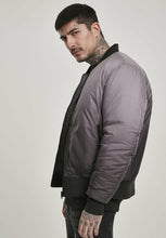 Load image into Gallery viewer, Men&#39;s Gradient Two-Tone  Bomber Jacket
