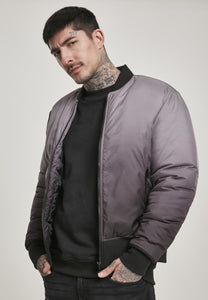 Men's Gradient Two-Tone  Bomber Jacket