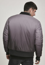 Load image into Gallery viewer, Men&#39;s Gradient Two-Tone  Bomber Jacket
