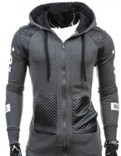 Load image into Gallery viewer, Mens Street Style Biker Hoodie
