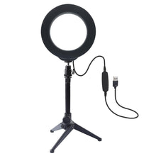 Load image into Gallery viewer, Video Light Dimmable LED Selfie Ring Light USB Photography Light
