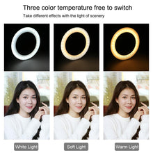 Load image into Gallery viewer, Video Light Dimmable LED Selfie Ring Light USB Photography Light
