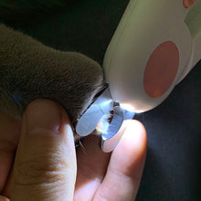 Load image into Gallery viewer, Pet Nail Clipper Dog Cat Cutter Beauty Scissors LED Lighting Puppy
