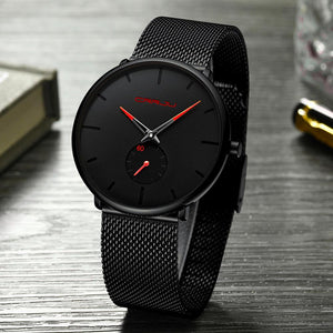 Reloj de cuarzo de lujo para hombre de primera marca