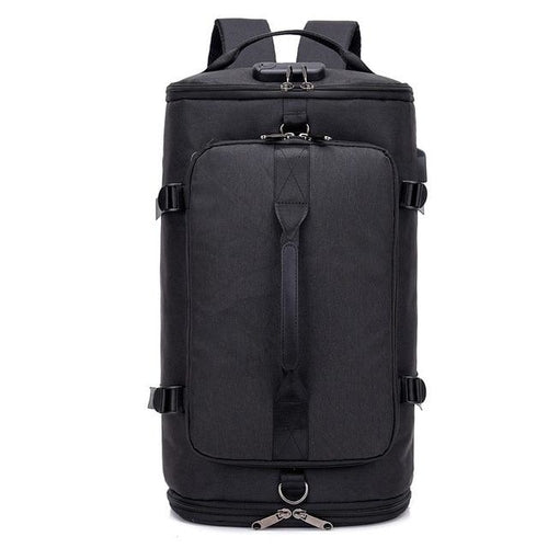 USB Anti-theft Gym backpack Bags Fitness Gym Bag for Men