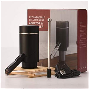 Retractable Electric Wine Decanter Oxidizer