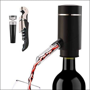 Decantador de vino eléctrico retráctil con oxidante