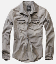 Load image into Gallery viewer, Men&#39;s Long Sleeve Denim Shirt
