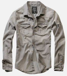 Men's Long Sleeve Denim Shirt
