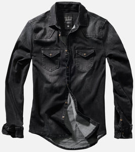 Men's Long Sleeve Denim Shirt