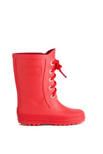 Cargar imagen en el visor de la galería, Botas de lluvia originales para niños de LotOfRain en color rojo
