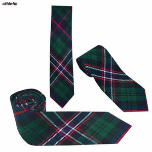 Traditional highland wear plaid tie Scottish National kilt necktie