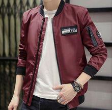 Load image into Gallery viewer, Mens Casual Zipped Up Bomber Jacket
